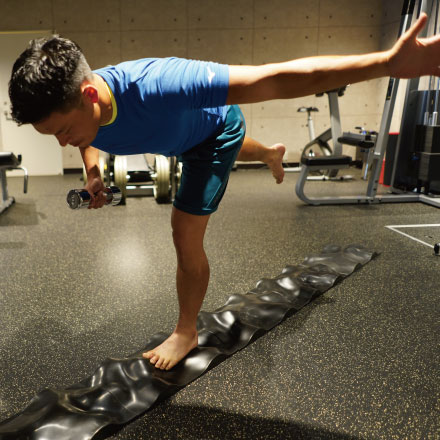 アダプベースはスポーツ選手も愛用